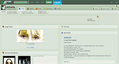 Desktop Screenshot of animania.deviantart.com