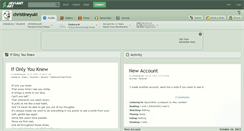 Desktop Screenshot of christineyuki.deviantart.com