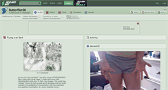 Desktop Screenshot of butterflier00.deviantart.com