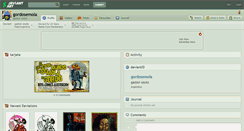 Desktop Screenshot of gordosemola.deviantart.com