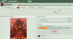 Desktop Screenshot of fiery-fox-girl.deviantart.com