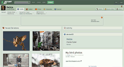Desktop Screenshot of pagga.deviantart.com