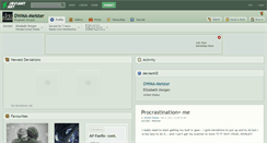 Desktop Screenshot of dwma-meister.deviantart.com