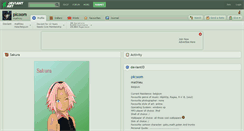 Desktop Screenshot of picoom.deviantart.com