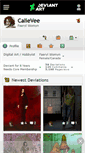 Mobile Screenshot of calievee.deviantart.com
