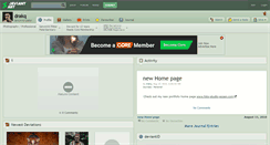 Desktop Screenshot of drakq.deviantart.com