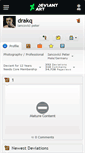 Mobile Screenshot of drakq.deviantart.com