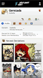 Mobile Screenshot of gerezada.deviantart.com