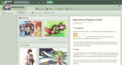 Desktop Screenshot of pandoraclub.deviantart.com