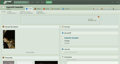 Desktop Screenshot of hypnotic-beauties.deviantart.com