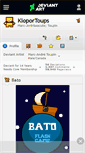 Mobile Screenshot of kloportoups.deviantart.com