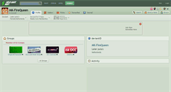 Desktop Screenshot of mk-firequeen.deviantart.com