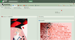 Desktop Screenshot of kyouichan.deviantart.com