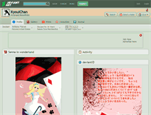 Tablet Screenshot of kyouichan.deviantart.com