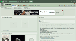 Desktop Screenshot of chatombre.deviantart.com