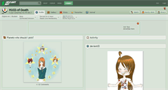 Desktop Screenshot of hugs-of-death.deviantart.com