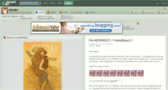 Desktop Screenshot of elindor.deviantart.com