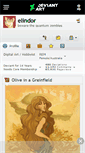 Mobile Screenshot of elindor.deviantart.com