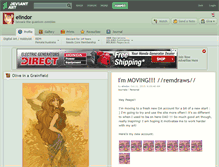 Tablet Screenshot of elindor.deviantart.com