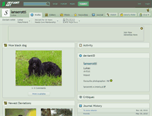 Tablet Screenshot of lanserotti.deviantart.com