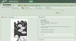 Desktop Screenshot of devanmuse.deviantart.com