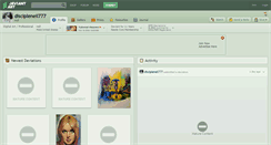 Desktop Screenshot of discipleneil777.deviantart.com