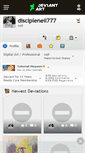 Mobile Screenshot of discipleneil777.deviantart.com