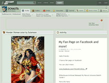 Tablet Screenshot of dcnauta.deviantart.com