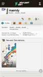 Mobile Screenshot of maendy.deviantart.com