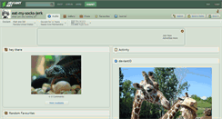 Desktop Screenshot of eat-my-socks-jerk.deviantart.com