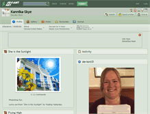 Tablet Screenshot of kannika-skye.deviantart.com