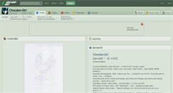 Desktop Screenshot of chocobo-girl.deviantart.com