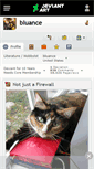 Mobile Screenshot of bluance.deviantart.com