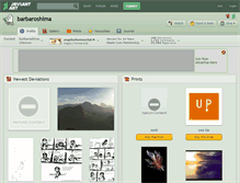 Tablet Screenshot of barbaroshima.deviantart.com