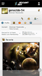 Mobile Screenshot of genocide-54.deviantart.com