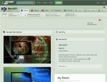 Tablet Screenshot of daruiz01.deviantart.com