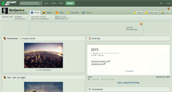 Desktop Screenshot of benijamino.deviantart.com