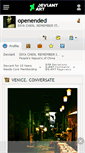 Mobile Screenshot of openended.deviantart.com