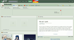 Desktop Screenshot of hellbented82.deviantart.com