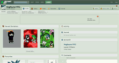 Desktop Screenshot of nogitsune1992.deviantart.com