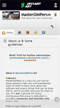 Mobile Screenshot of mastergimpers.deviantart.com