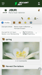 Mobile Screenshot of jiburi.deviantart.com