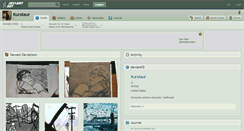 Desktop Screenshot of kurotaur.deviantart.com
