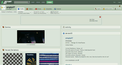 Desktop Screenshot of empty07.deviantart.com