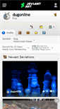 Mobile Screenshot of dugonline.deviantart.com