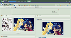 Desktop Screenshot of laharl-x-flonne.deviantart.com