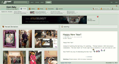 Desktop Screenshot of glam-baby.deviantart.com