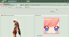 Desktop Screenshot of elemorthx3.deviantart.com
