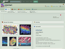 Tablet Screenshot of jrobertsart.deviantart.com