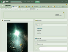 Tablet Screenshot of h4nn4h.deviantart.com